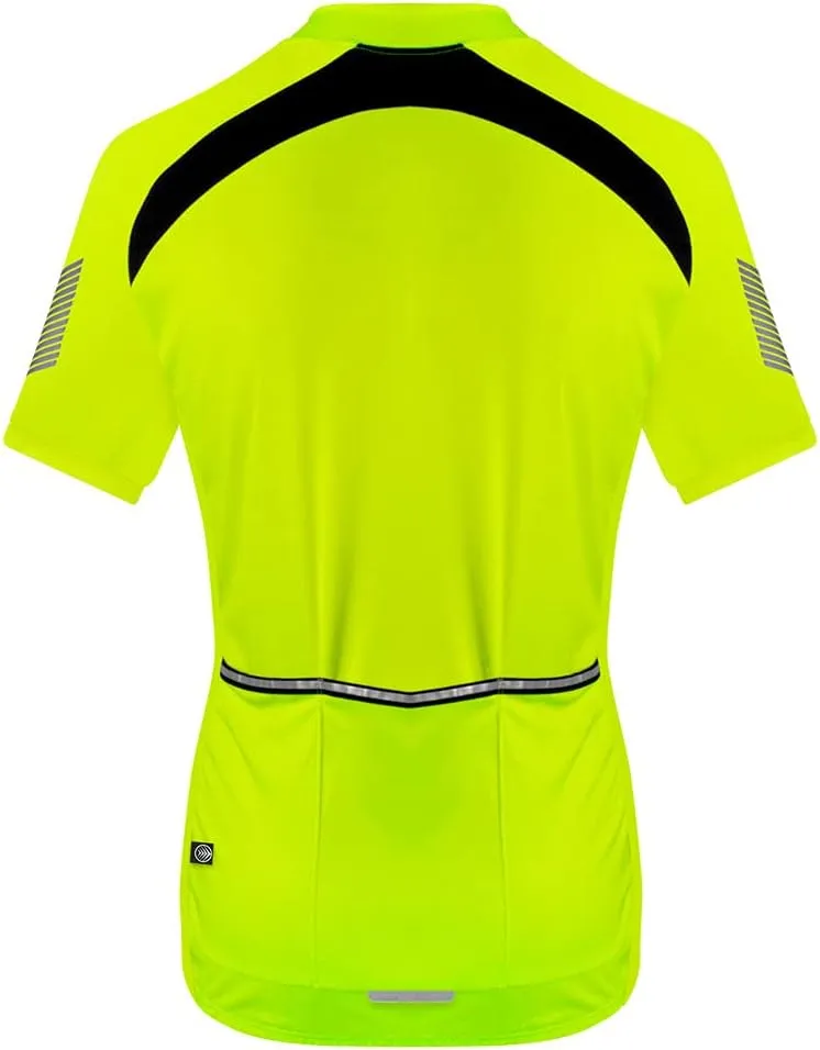 | Men's Elite Cycling Jersey | High Visibility Performance Bike Jersey | Made in USA