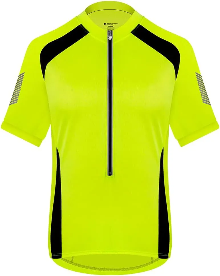 | Men's Elite Cycling Jersey | High Visibility Performance Bike Jersey | Made in USA
