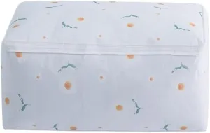 1-2Pcs Packing Bag Pouch Storage Organizer Waterproof Large Capacity Organizers For Room Moisture-proof Tote Home Organization(Chrysanthemum,L 1PCS)
