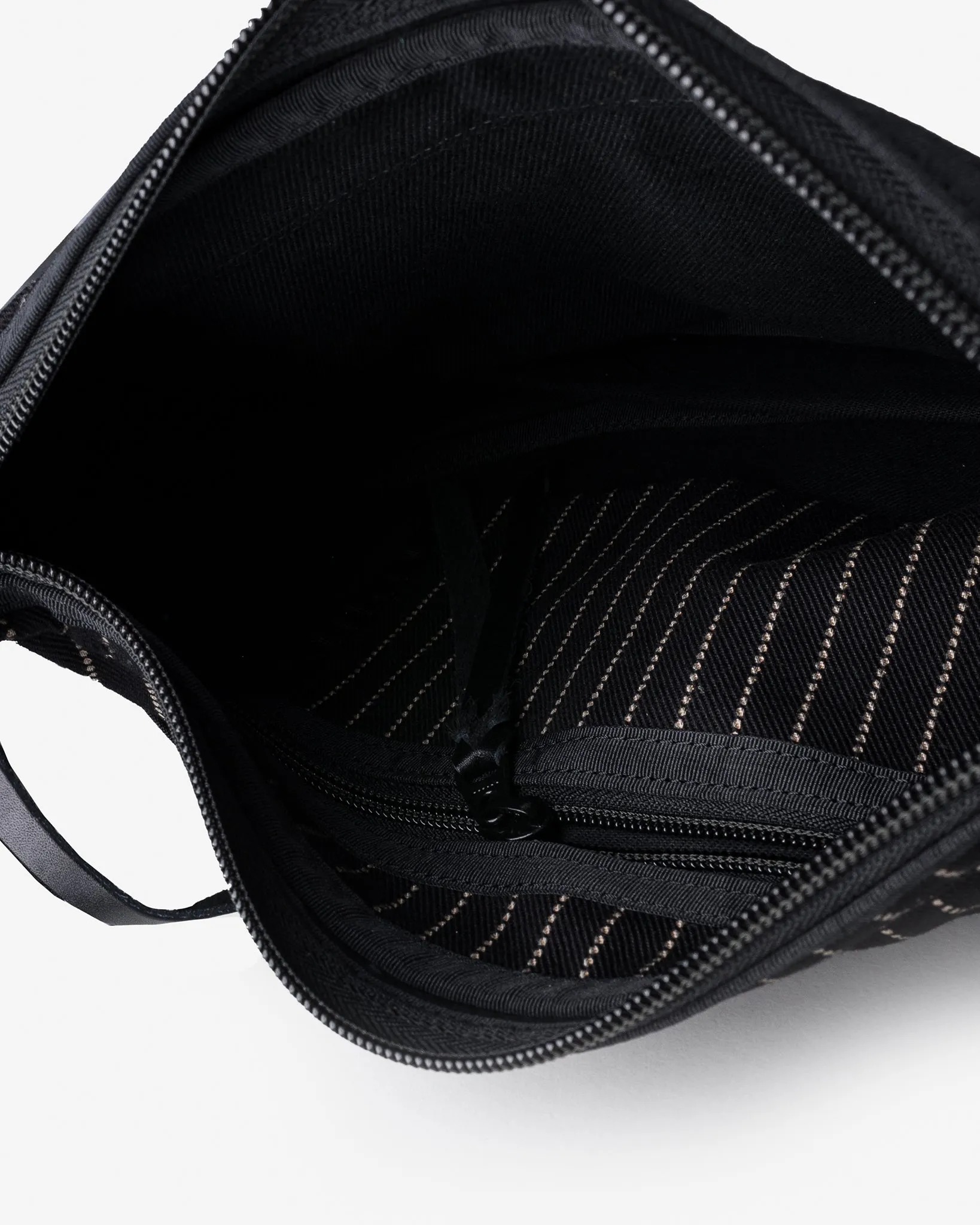 12oz Wabash Small Shoulder Bag - Black