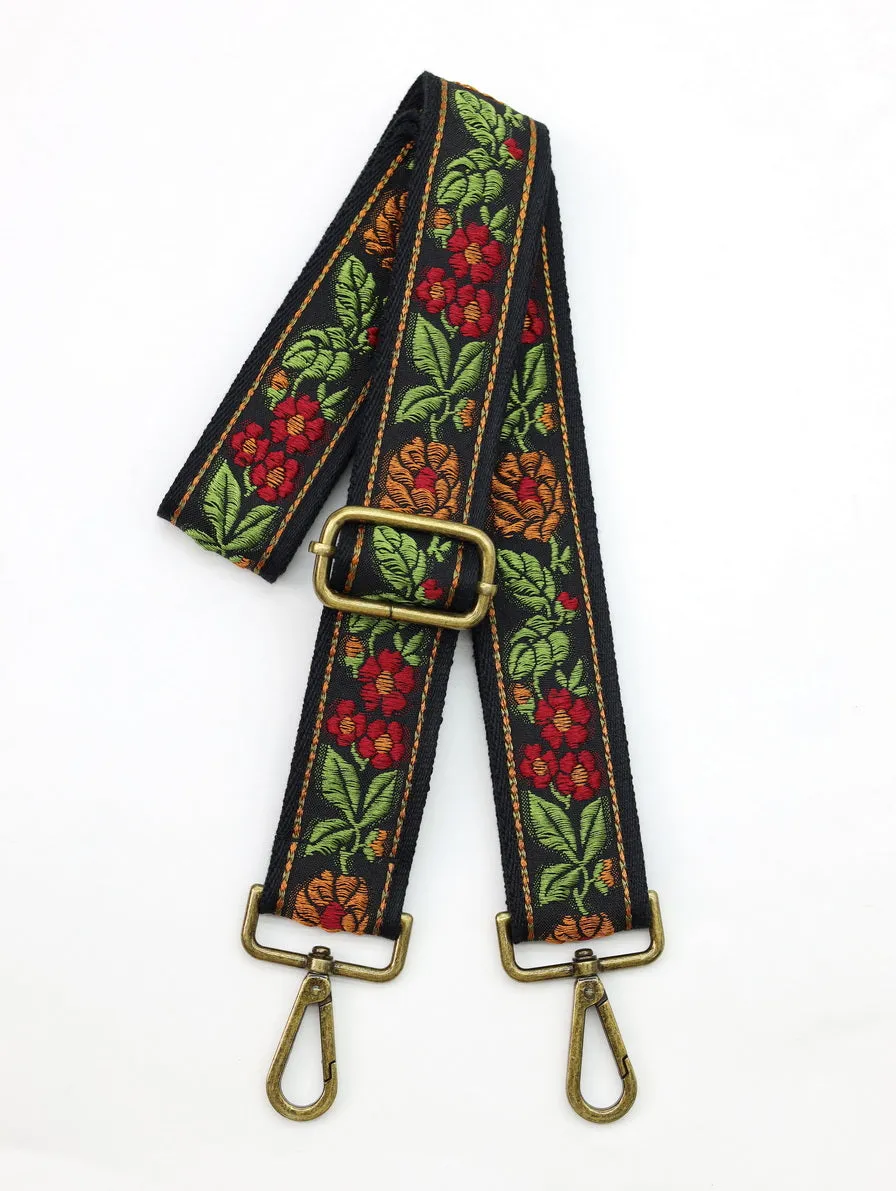 1.5‘’ Big Floral Pattern Adjustable Bag Strap