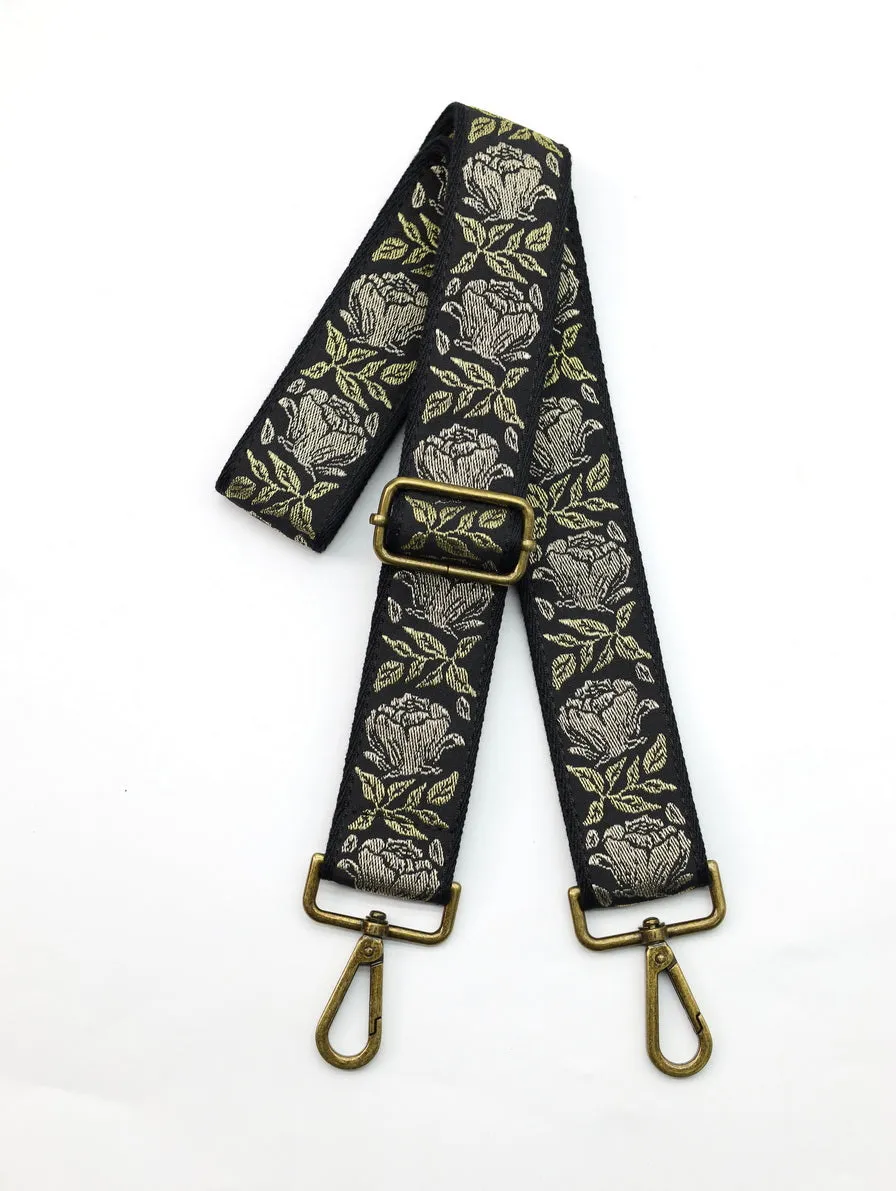 1.5‘’ Big Floral Pattern Adjustable Bag Strap