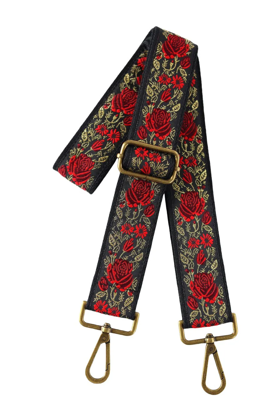 1.5‘’ Big Floral Pattern Adjustable Bag Strap