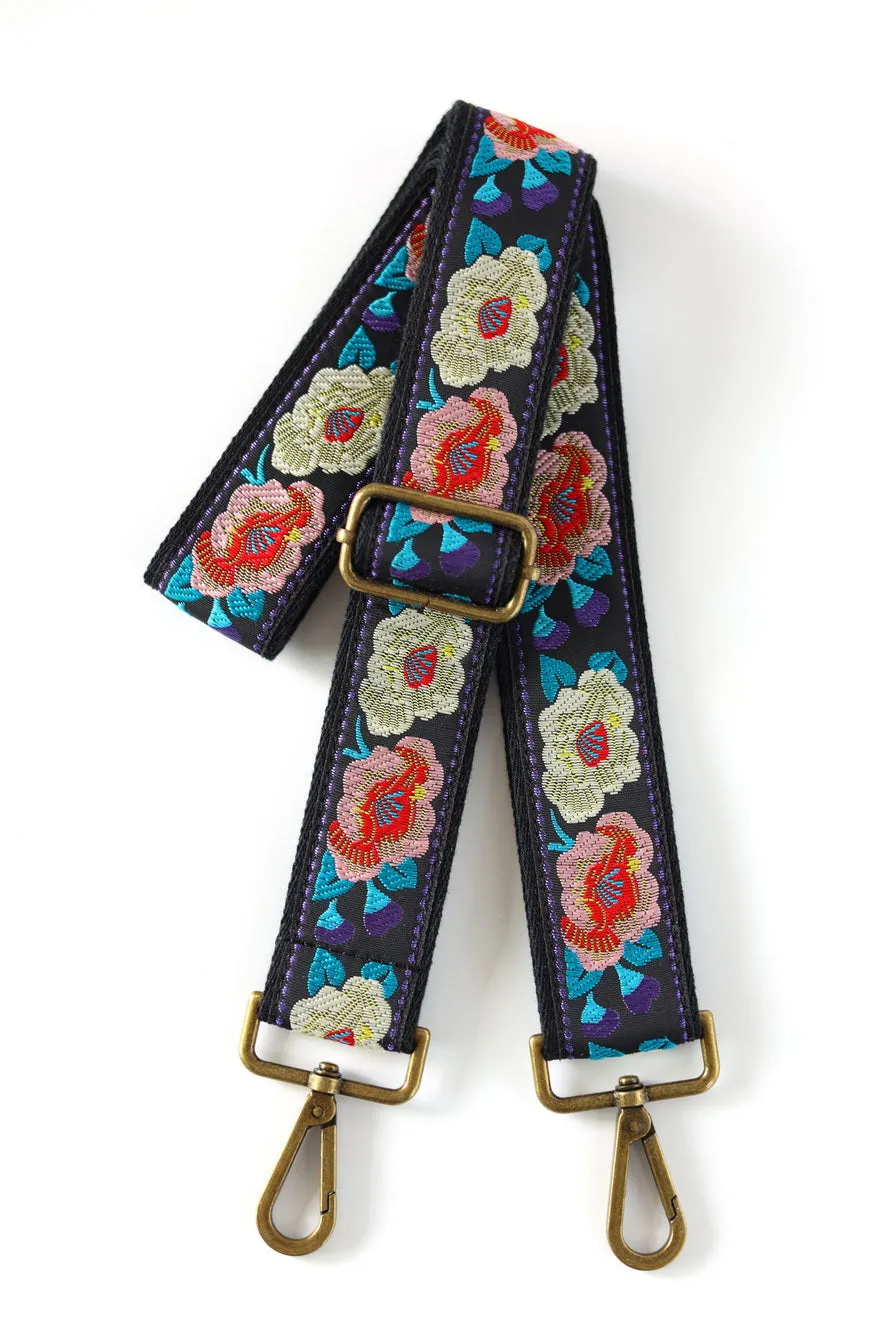 1.5‘’ Big Floral Pattern Adjustable Bag Strap