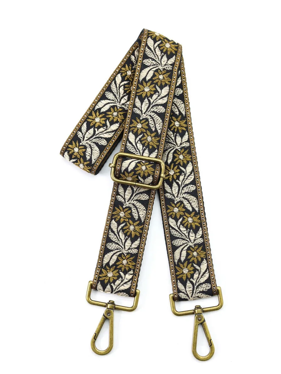 1.5‘’ Big Floral Pattern Adjustable Bag Strap