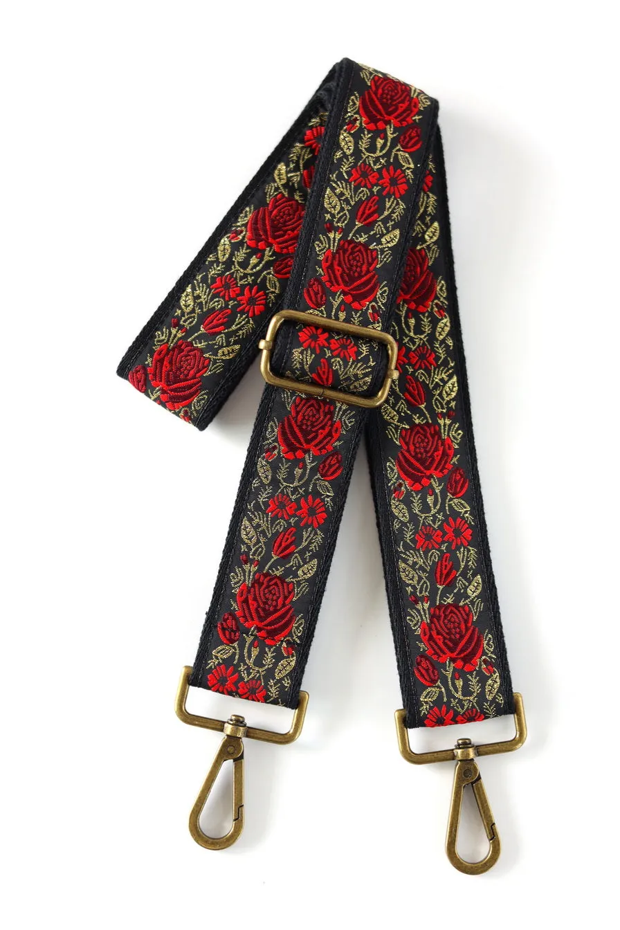 1.5‘’ Big Floral Pattern Adjustable Bag Strap