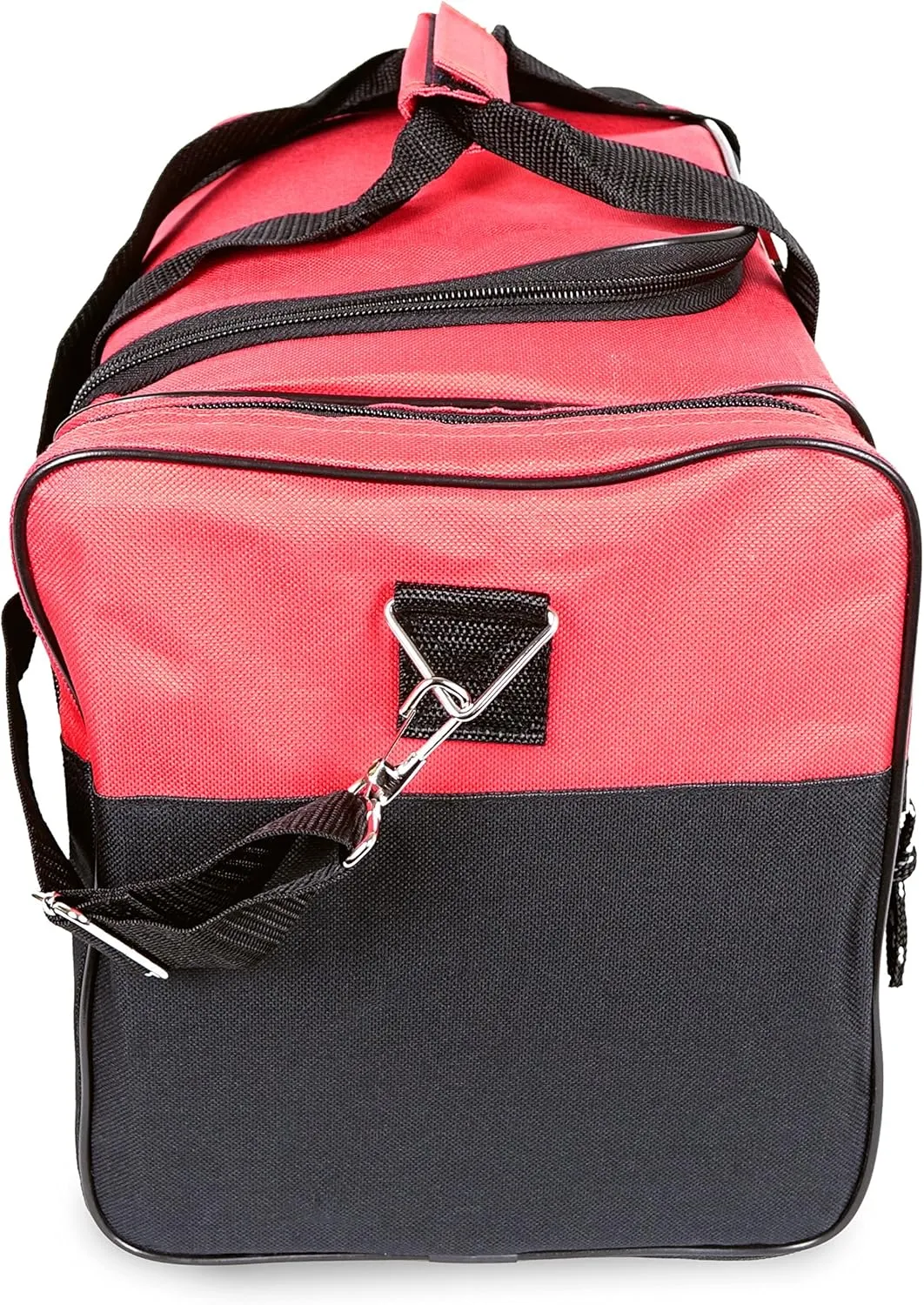 17" Duffel Bag Travel Size Sports Gym Bag (Duffle Bag) (Red)