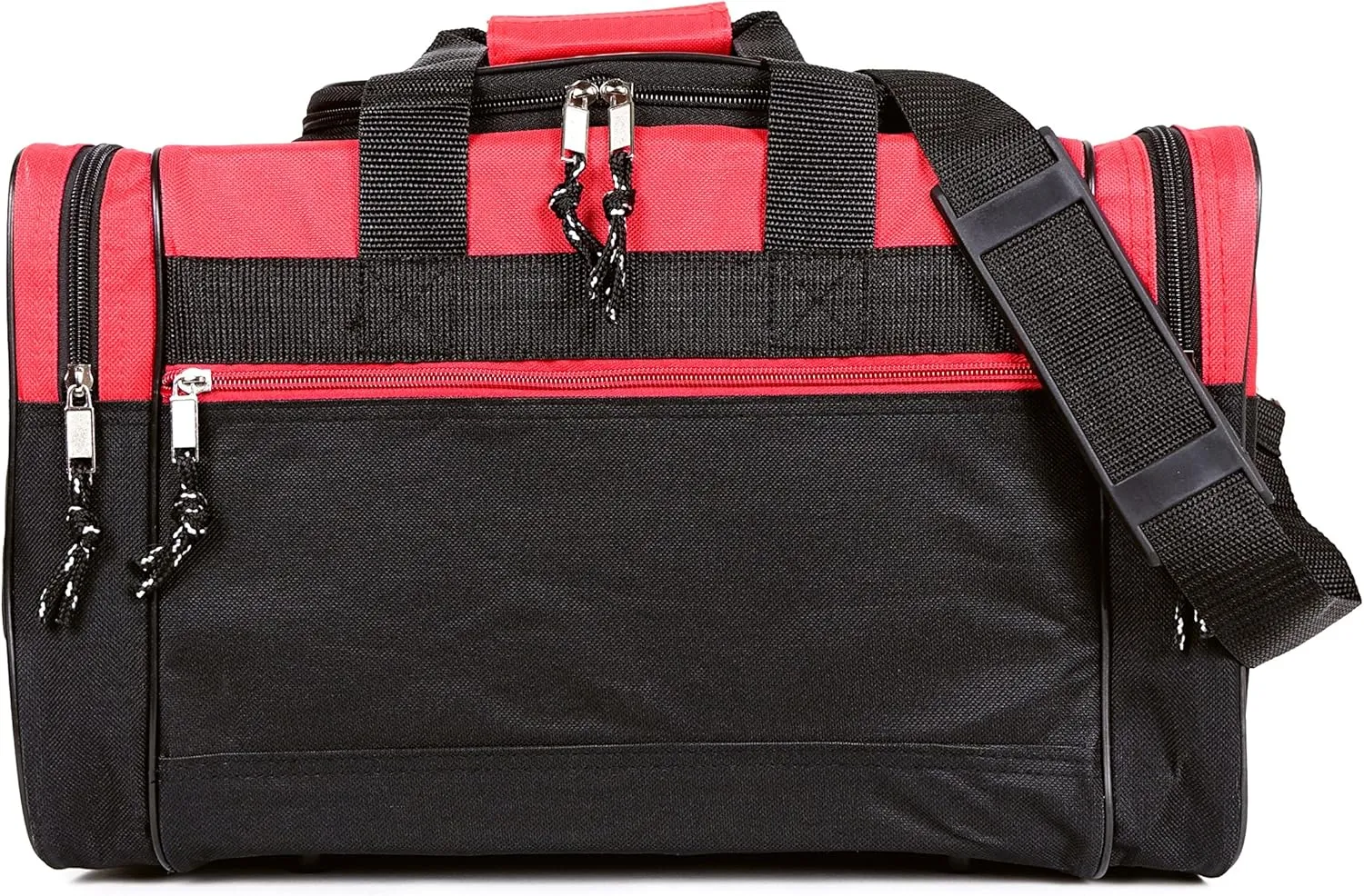 17" Duffel Bag Travel Size Sports Gym Bag (Duffle Bag) (Red)