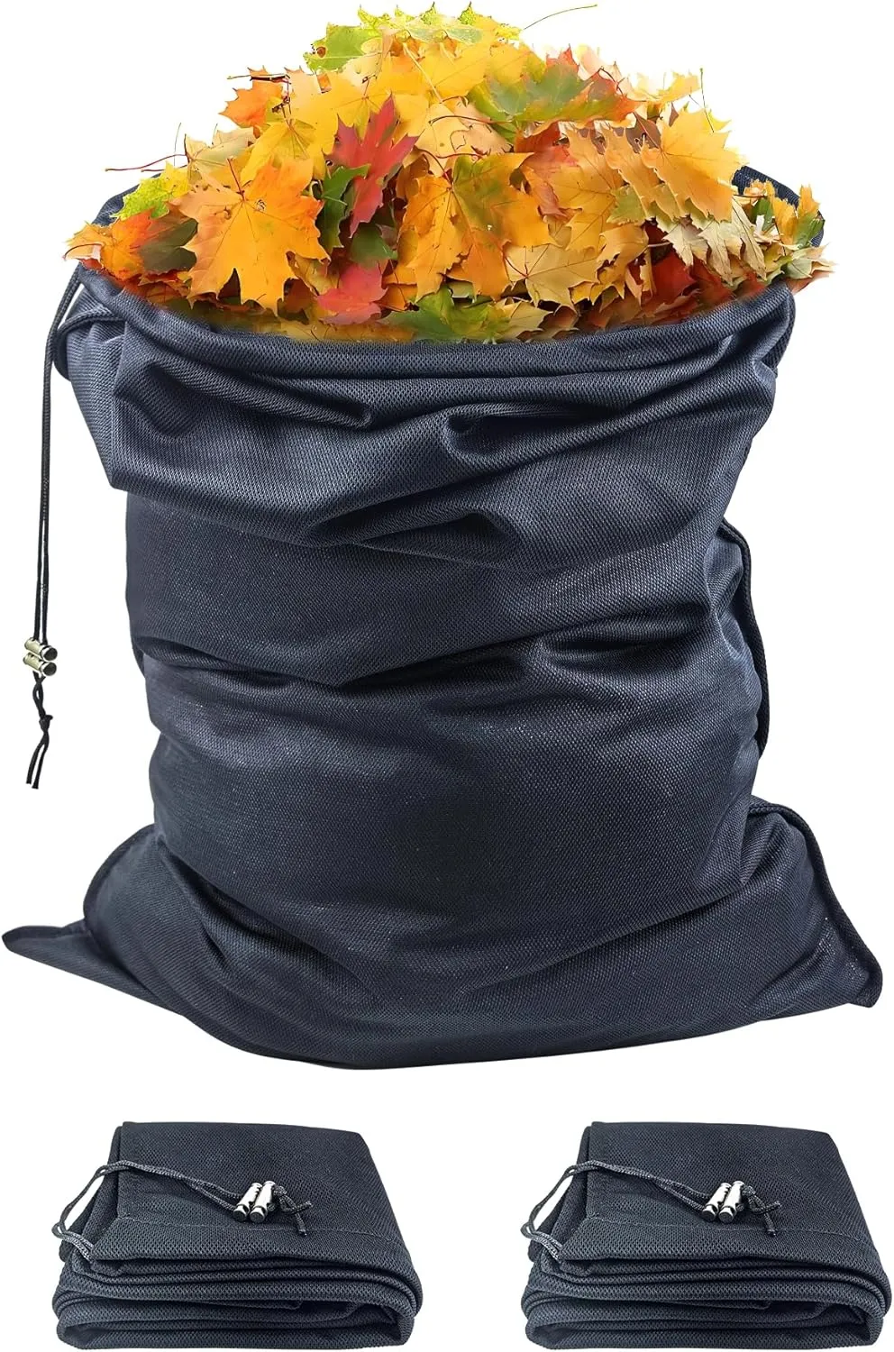 2-Pack Chipper Shredder Bag & Universal Fit Wood Chipper Bag Heavy Duty Reusable Collection Bags for Wood Chippers Leaf Shredder