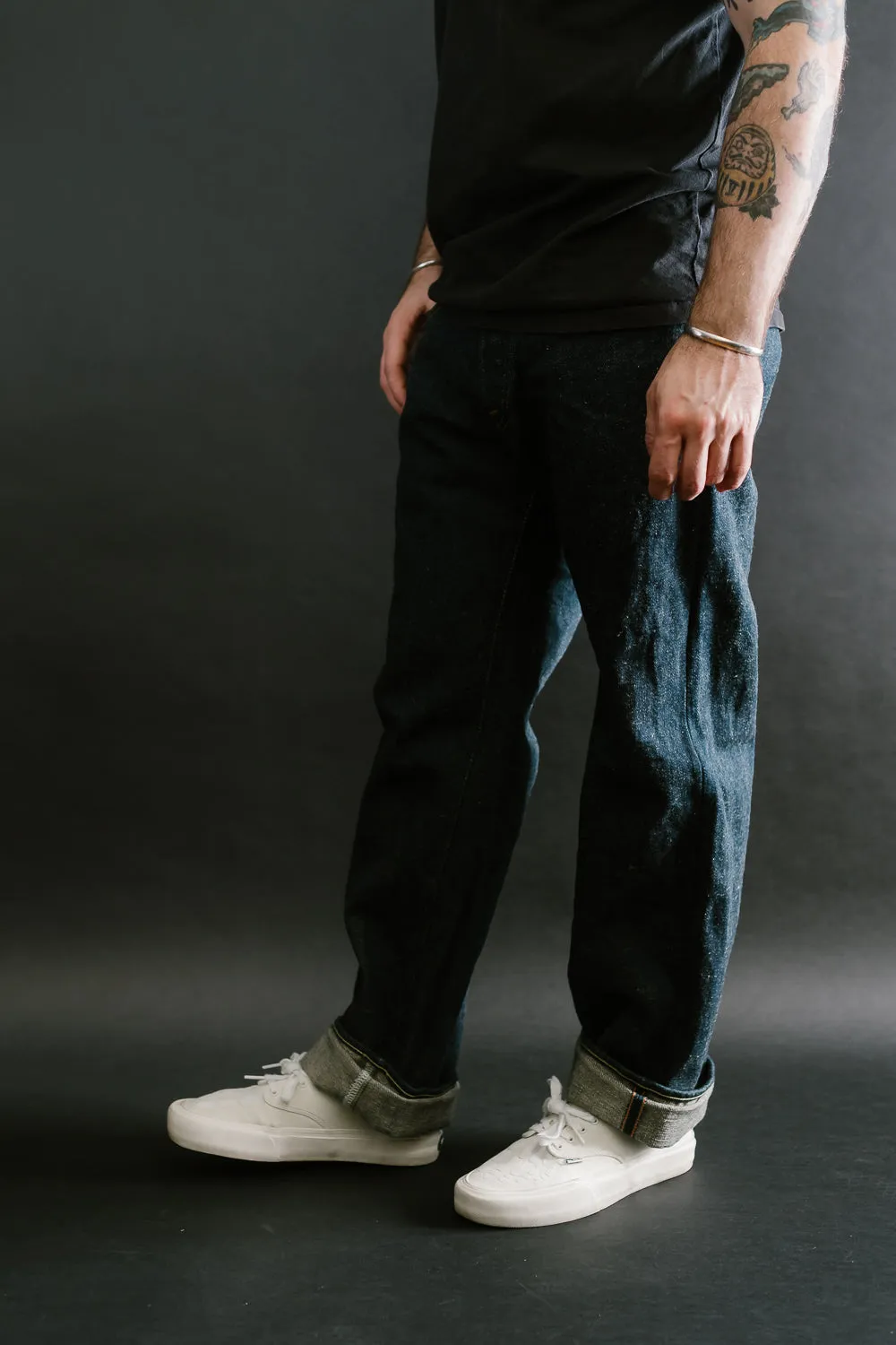 266ZR-ECRU - 20oz "Secret Kabuki Ecru" Selvedge Denim - Relax Straight Fit