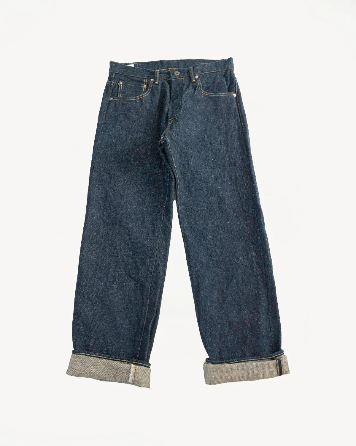 266ZR-ECRU - 20oz "Secret Kabuki Ecru" Selvedge Denim - Relax Straight Fit