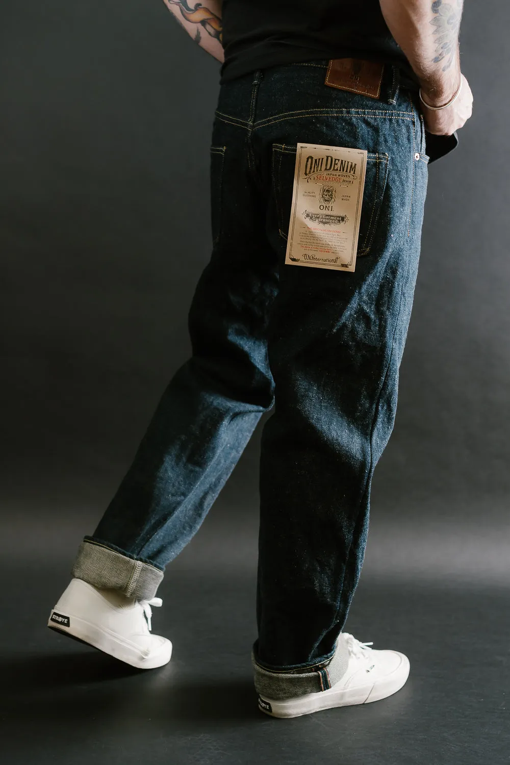 266ZR-ECRU - 20oz "Secret Kabuki Ecru" Selvedge Denim - Relax Straight Fit