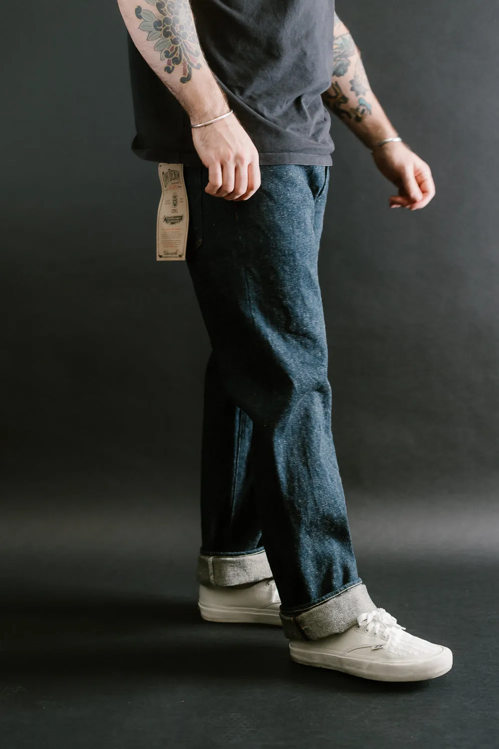 266ZR-ECRU - 20oz "Secret Kabuki Ecru" Selvedge Denim - Relax Straight Fit
