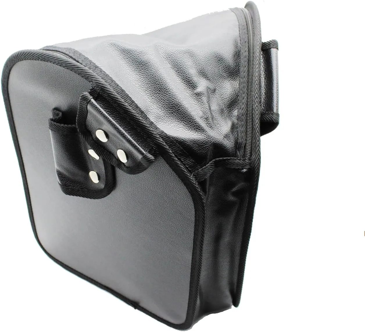3 Wheel rollator Storage Bag,Bag for 3 Wheel Walker,Pouch Bag for 3 Wheeled Rollator Walker, 3-Wheel Walker Bag,Tote Bag with Snaps,3 Wheel rollator Universal Replacement Part.(1Ea,Black)