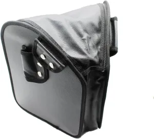 3 Wheel rollator Storage Bag,Bag for 3 Wheel Walker,Pouch Bag for 3 Wheeled Rollator Walker, 3-Wheel Walker Bag,Tote Bag with Snaps,3 Wheel rollator Universal Replacement Part.(1Ea,Black)