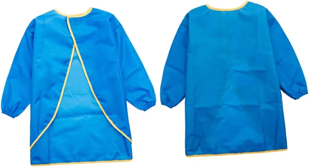 3pcs Children Art Smock Kid Art Smock Painting Smock Waterproof Painting Apron Painting Clothes Water