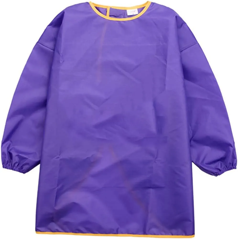 3pcs Children Art Smock Kid Art Smock Painting Smock Waterproof Painting Apron Painting Clothes Water