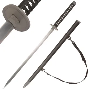 41.3" Anime Carbon Steel Katana Samurai Sword of Hayakawa AKI for Cosplay, Performance Props, Home Decor