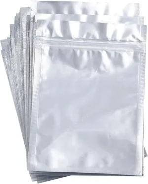 50pcs Translucent Food Zipper Bags Large Reusable Bags for Vacuum Sealer Fresh Keeping Exhaust Seal Set for Camping Picnic Restaurant