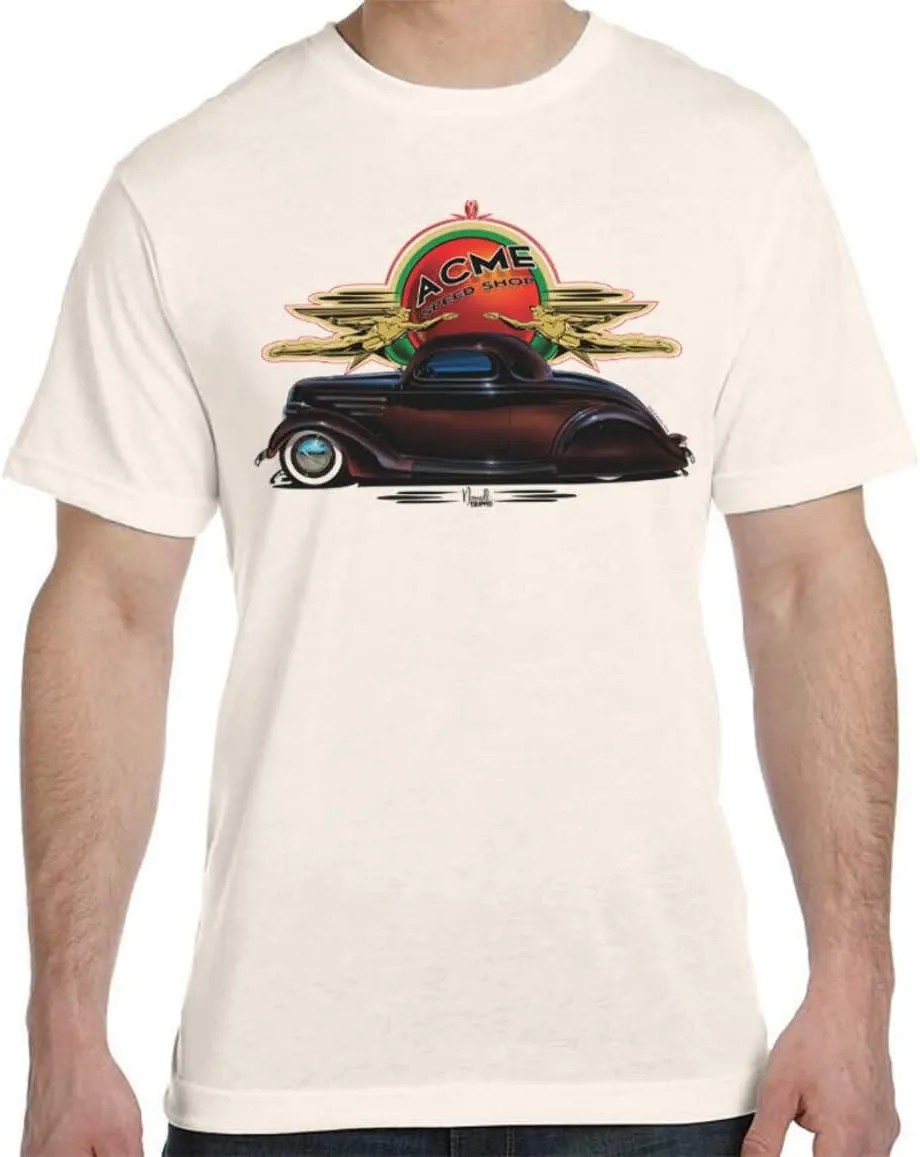 Acme Speed Shop 1936 3-Window T-Shirt