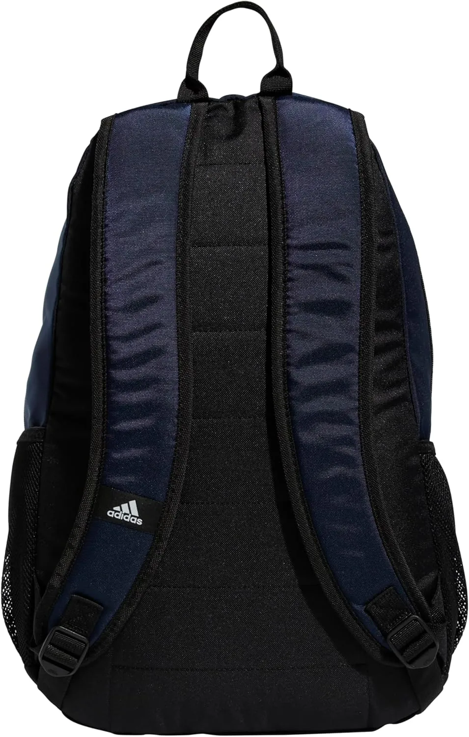 adidas Striker Sports Backpack Durable Athletic Gym Laptop Bag, Team Navy Blue/Black/White, One Size