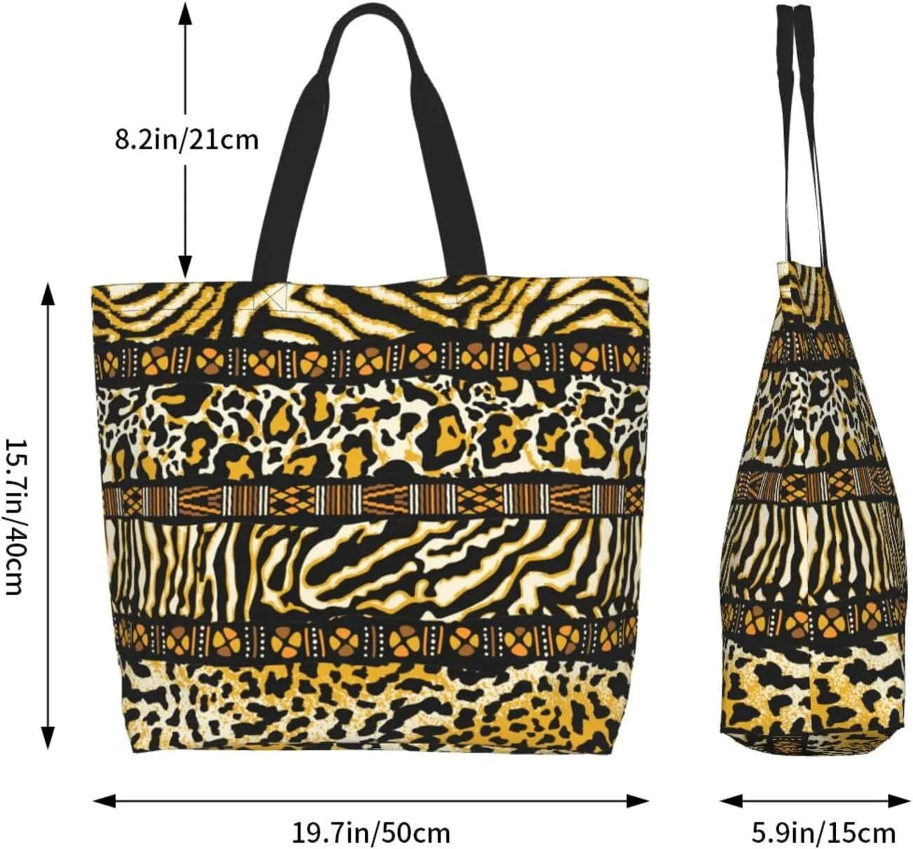 African Ethnic Grocery Bag Africa Shoulder Bag Handbag Shopping African Grocery Bags Tote Bag African Art Bag