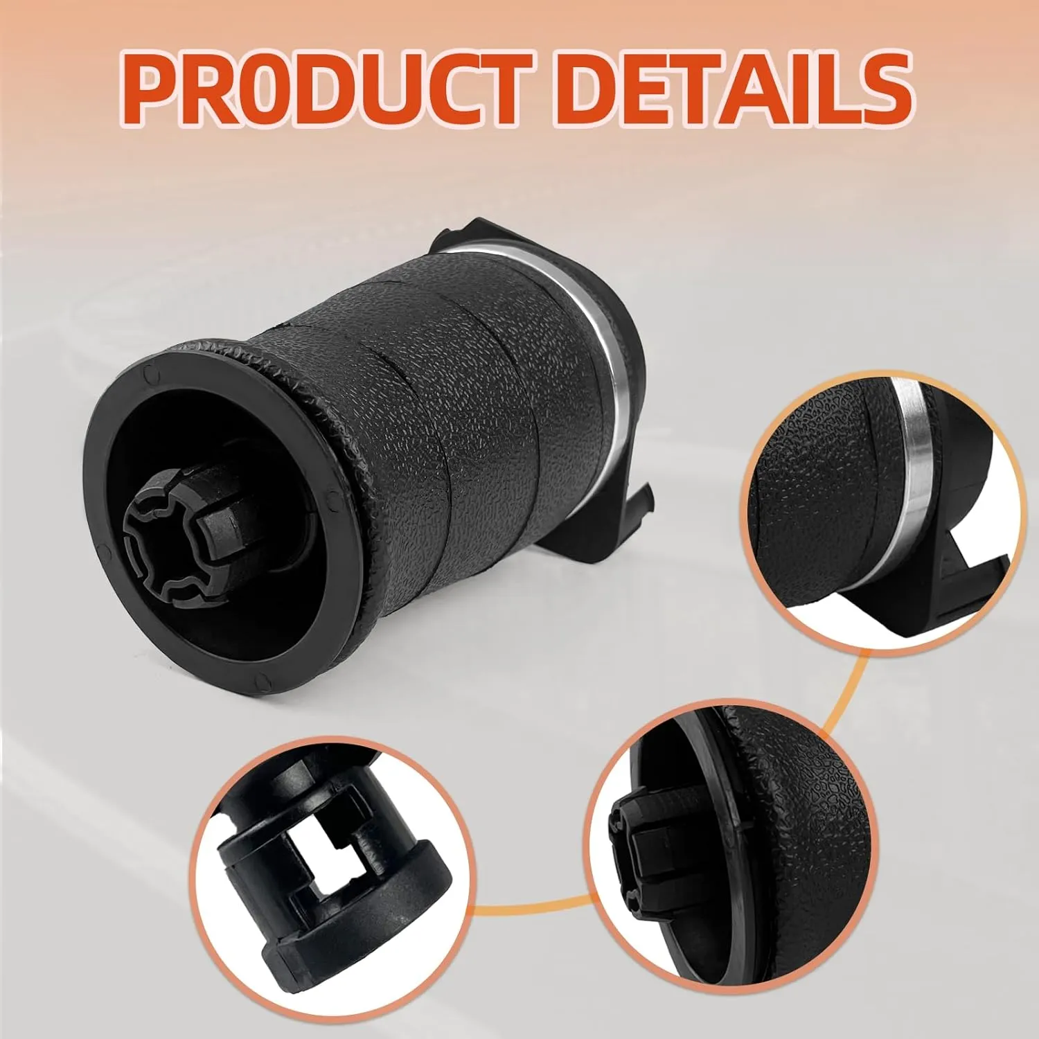 Air Suspension Spring Bag Rear Right Compatible with Lincoln Continental 1995-2002, OEM Number 3U2Z5580MA, 3U2Z5580HA