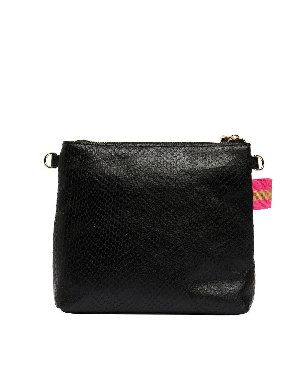 Alexis Crossbody - Black Snake