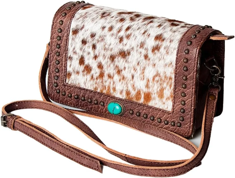 American Darling Cross Body Hair on Genuine Leather Western Women Bag Handbag Purse | Crossbody Bag for Women | Cute Crossbody Bag | Crossbody Purse