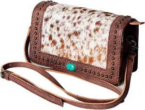 American Darling Cross Body Hair on Genuine Leather Western Women Bag Handbag Purse | Crossbody Bag for Women | Cute Crossbody Bag | Crossbody Purse