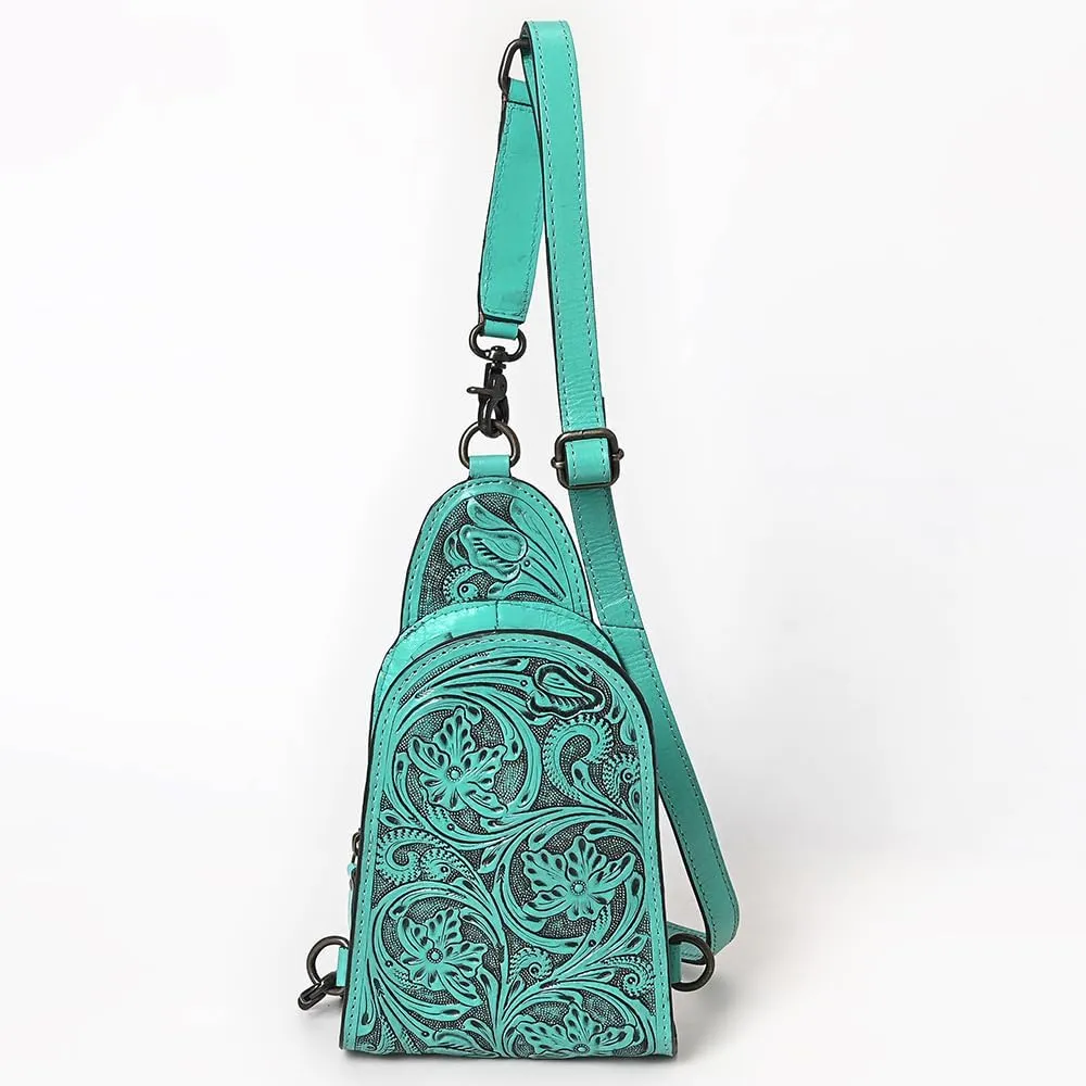 American Darling Sling Hand Tooled Leather Women Bag Western Handbag Purse| Western Handbags |Leather Bag | Handbags Summer