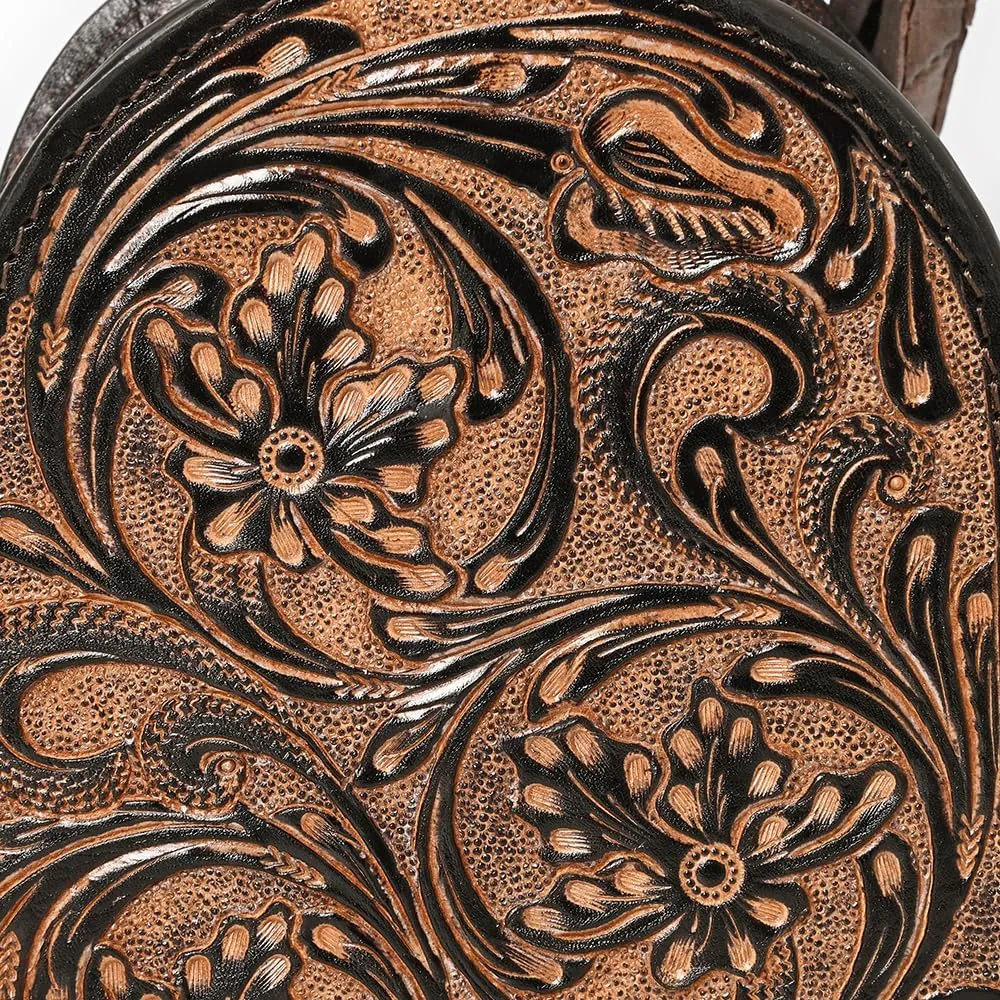 American Darling Sling Hand Tooled Leather Women Bag Western Handbag Purse| Western Handbags |Leather Bag | Handbags Summer