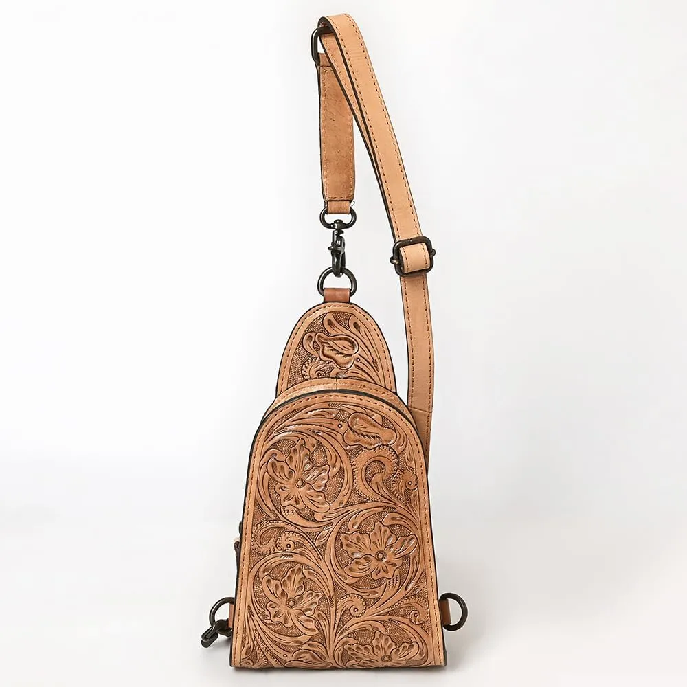 American Darling Sling Hand Tooled Leather Women Bag Western Handbag Purse| Western Handbags |Leather Bag | Handbags Summer