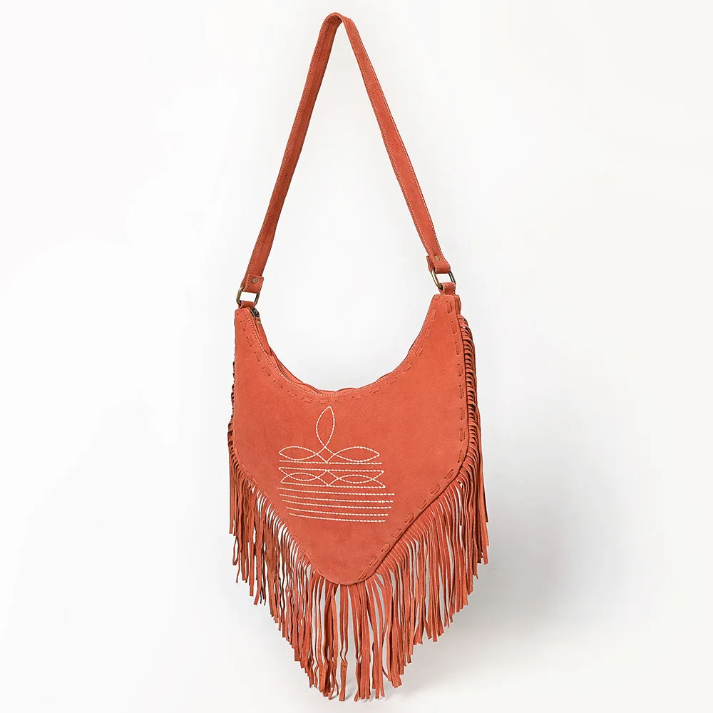 American Darling Small Crossbody Suede Genuine Leather Women Bag Western Handbag Purse