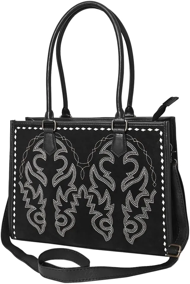 American Darling Tote Genuine Leather Women Bag Western Handbag Purse