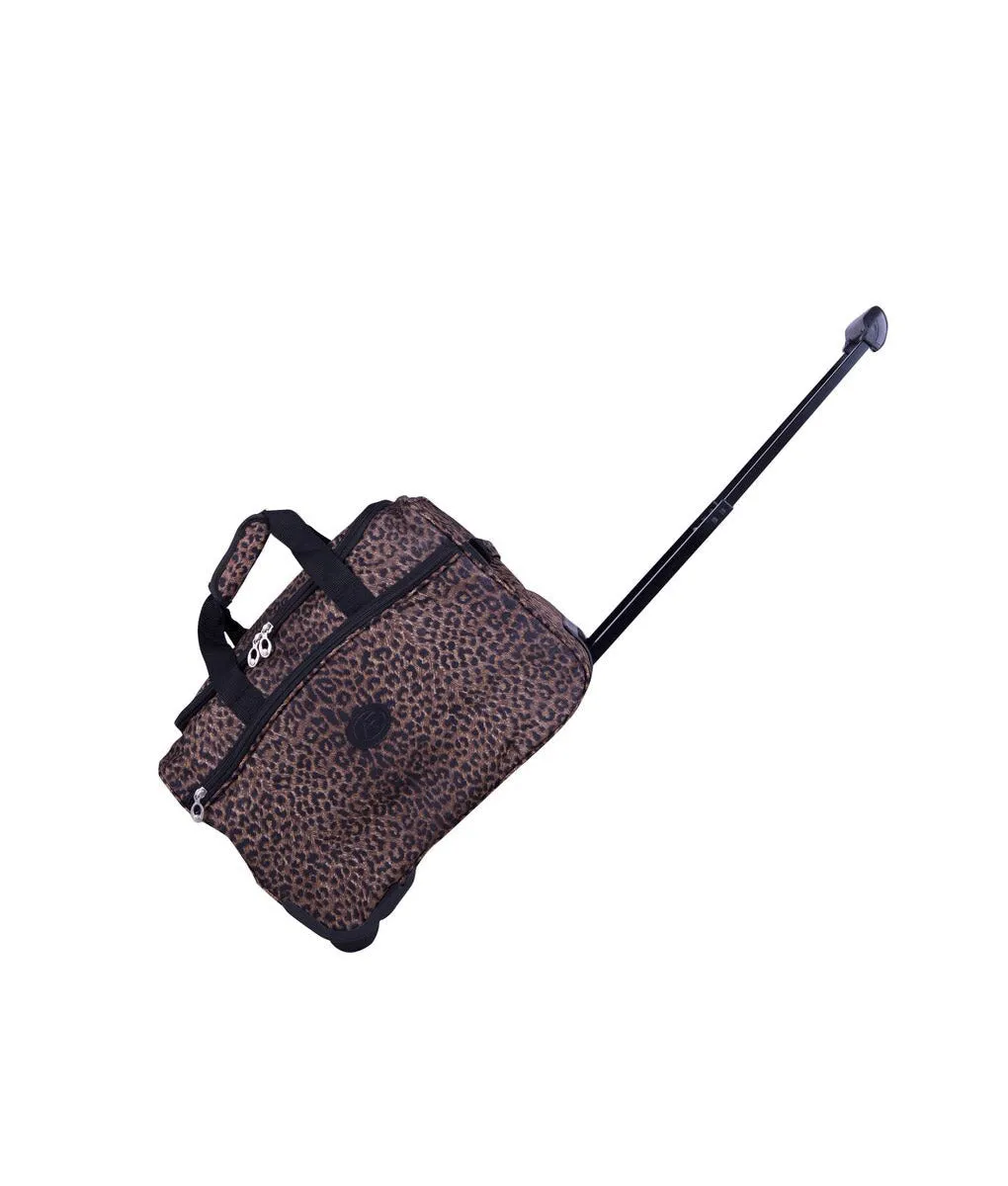 American Flyer Animal Print 5-Piece Luggage Set