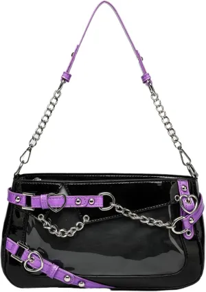 Anime Cosplay Ita Bag for Women Y2K Japanese Kawaii Pink Crossbody Large Capacity PU with Chain Daypack