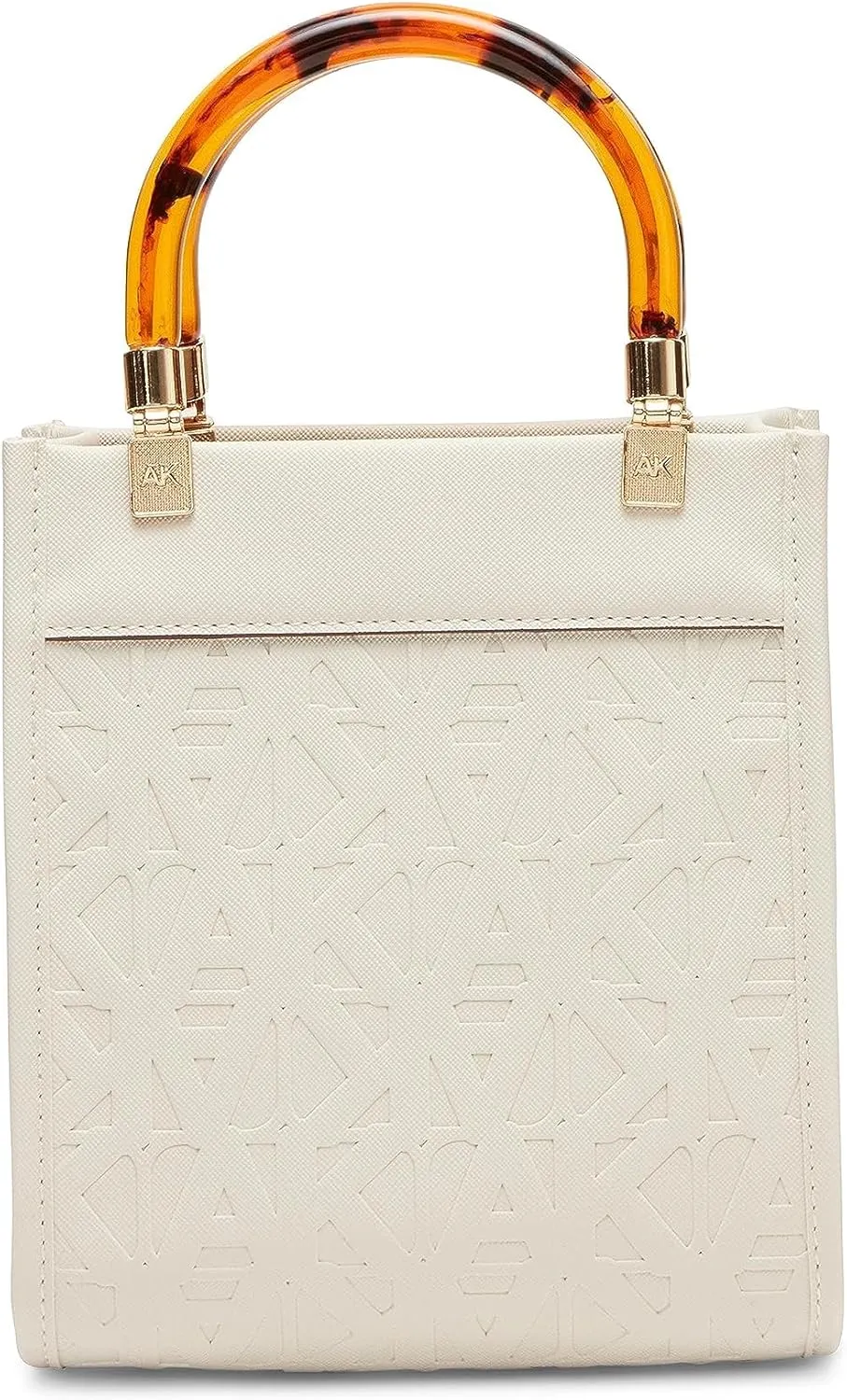 Anne Klein Mini North/South Embossed Convertible Crossbody