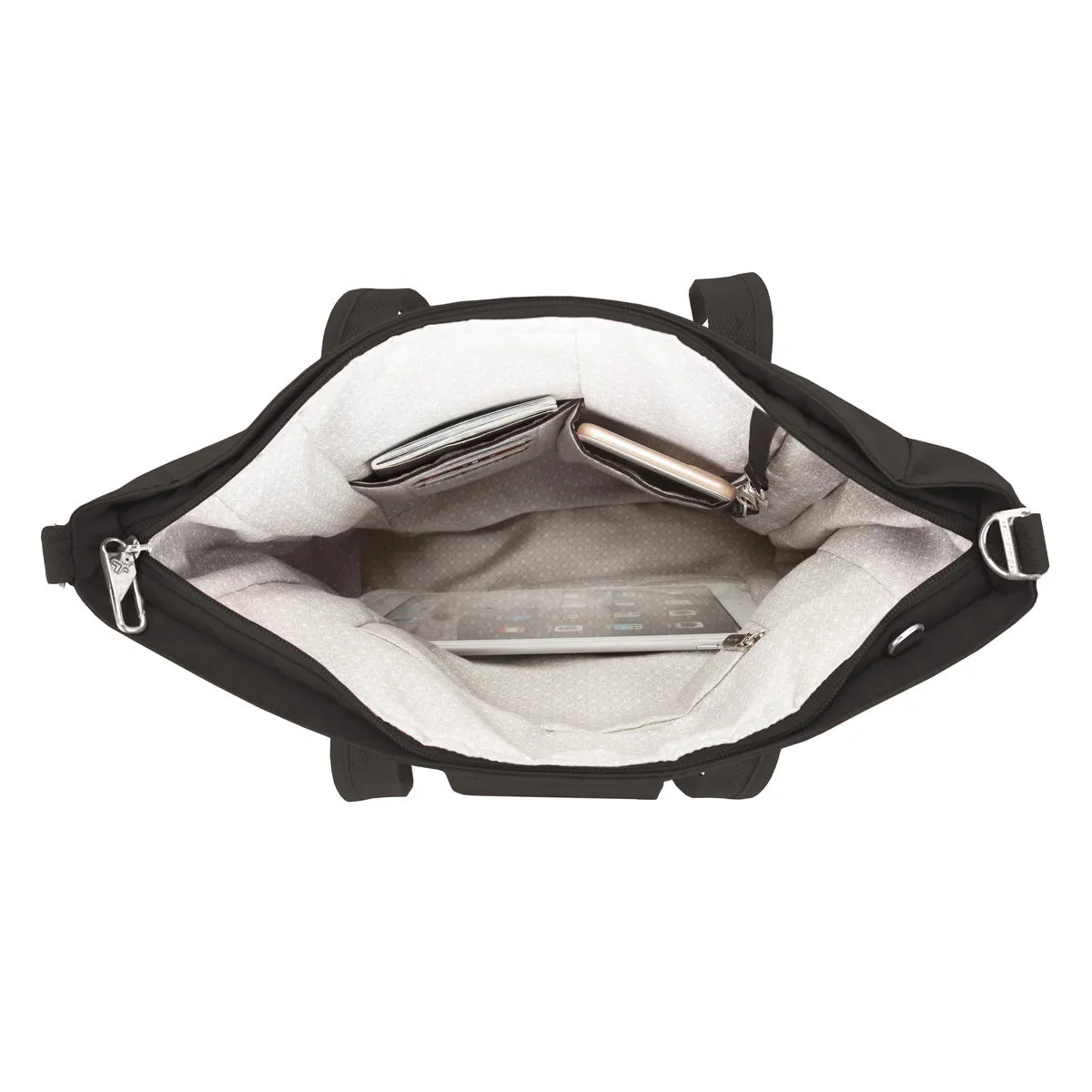 Anti-Theft Essentials Convertible Backpack Tote Black