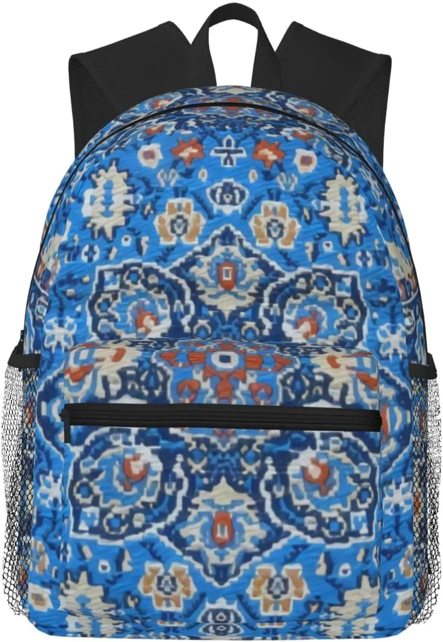 Antique Oriental Turkish Persian Lightweight Packable Backpack Travel Casual Hiking Daypack Foldable Backpack For Men Women