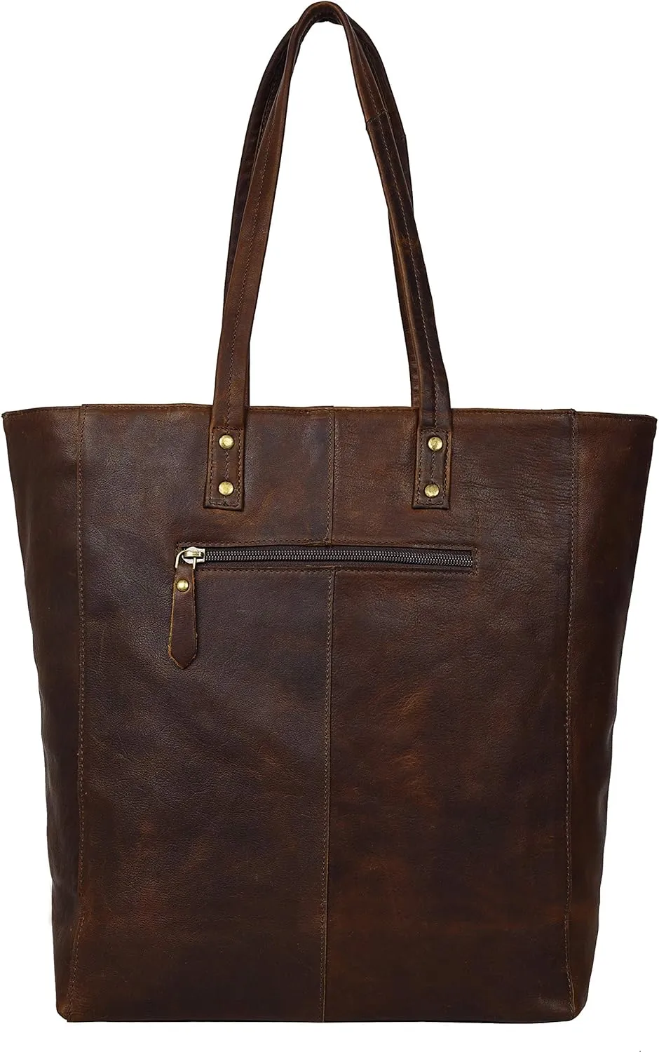 ANTONIO VALERIA Ava Leather Tote/Top Handle Shoulder Bag for Women
