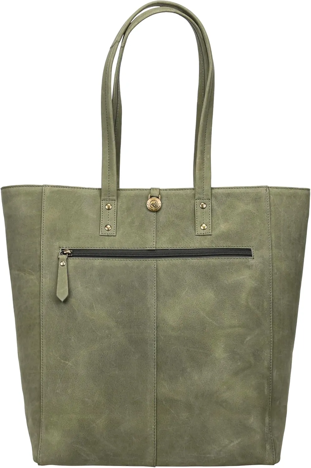ANTONIO VALERIA Ava Leather Tote/Top Handle Shoulder Bag for Women