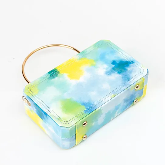 Aquarelle Sky Clutch