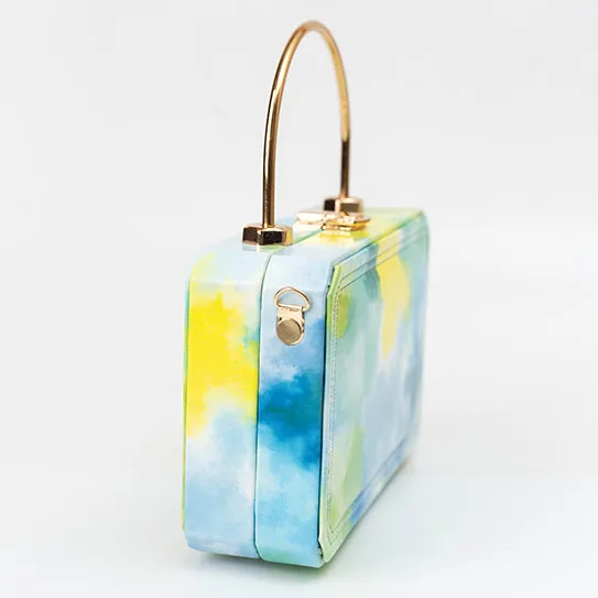 Aquarelle Sky Clutch