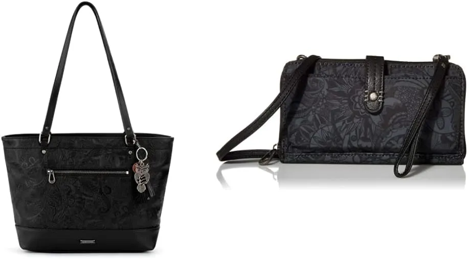 Arcadia Recycled Metro Tote   Arcadia Large Smartphone Crossbody