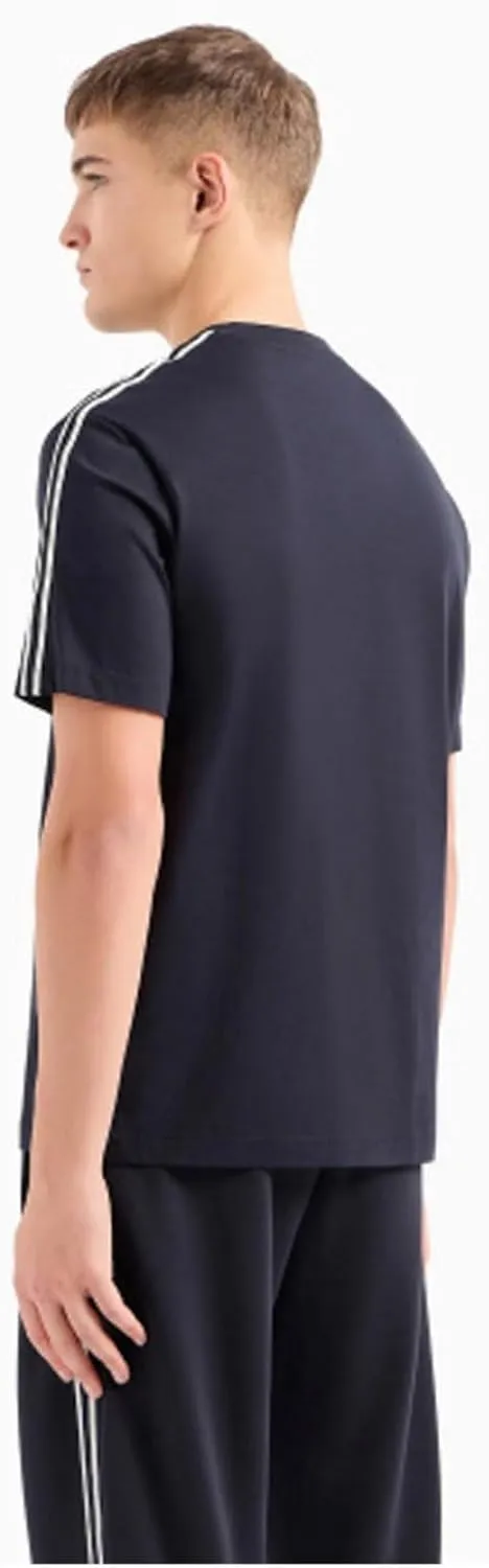 Armani Exchange Men's Regular Fit Cotton Jersey Signature Logo Tee