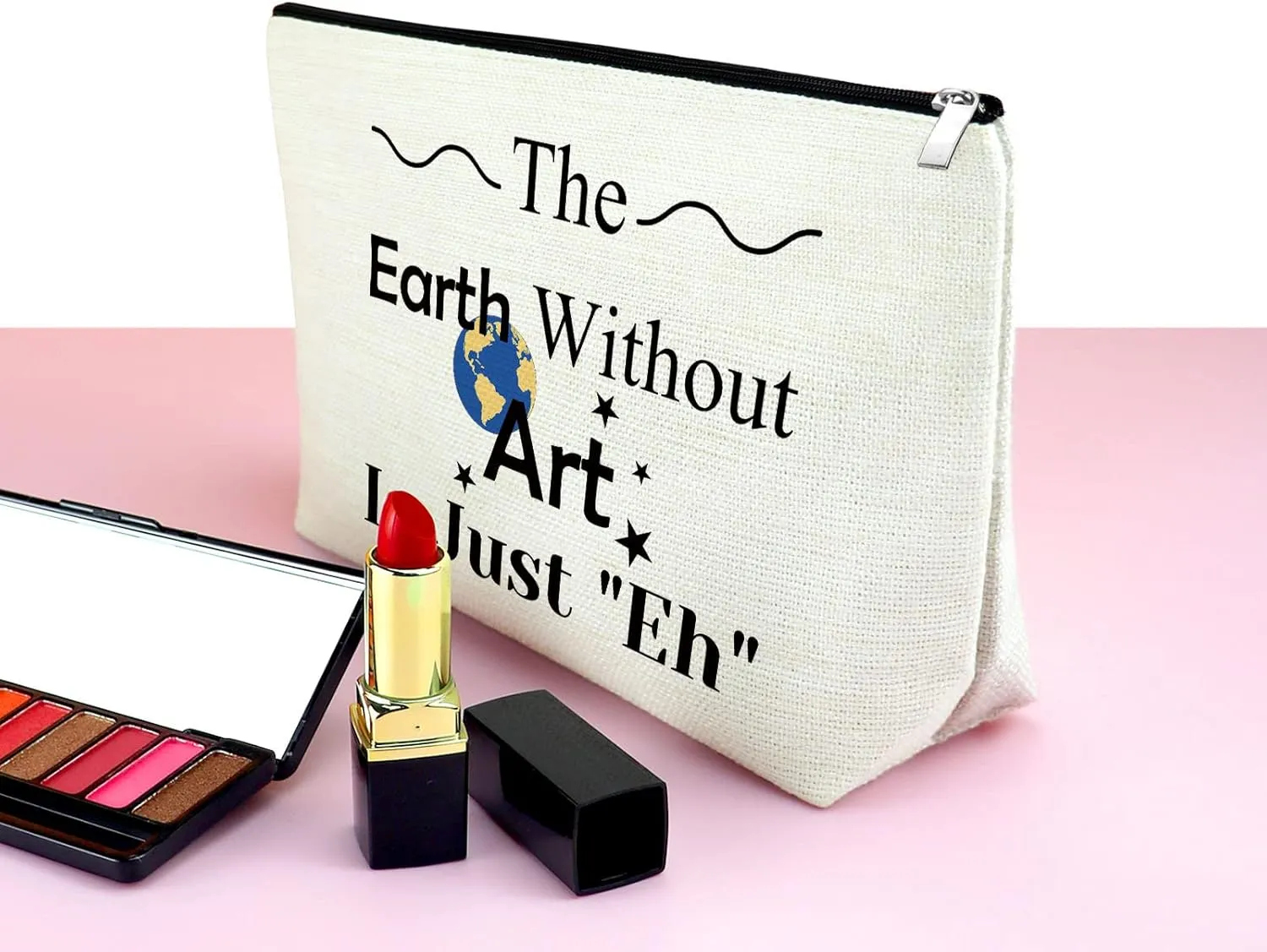 Art Lovers Gifts Makeup Bag Art Teacher Appreciation Gifts Artist Gift for Women Art Student Graduation Gifts Art Cosmetic Bag Funny Birthday Christmas Gifts Art Gifts for Women Travel Cosmetic Pouch