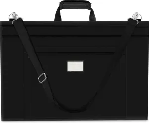 Art Portfolio Bag,20 * 26inch Art Portfolio Case Organizer Tote,With Detachable Shoulder Strap,for Artwork Poster Painting and Drawing