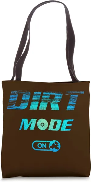 ATV Rider Dirt Mode On 4x4 Four Wheeler Quad Biker Racing Tote Bag
