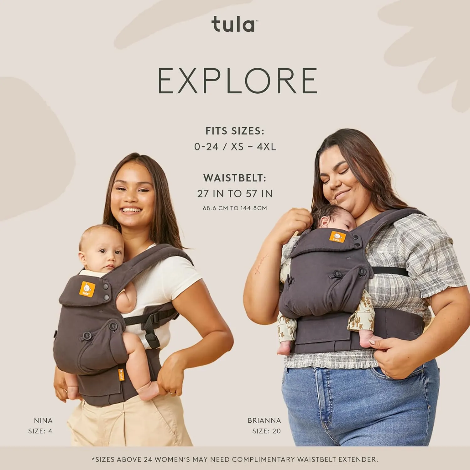 Baby Tula Coast Explore Mesh Baby Carrier 7 – 45 lb, Adjustable Newborn to Toddler Carrier, Multiple Ergonomic Positions Front and Back, Breathable – Coast Indigo, Navy Blue